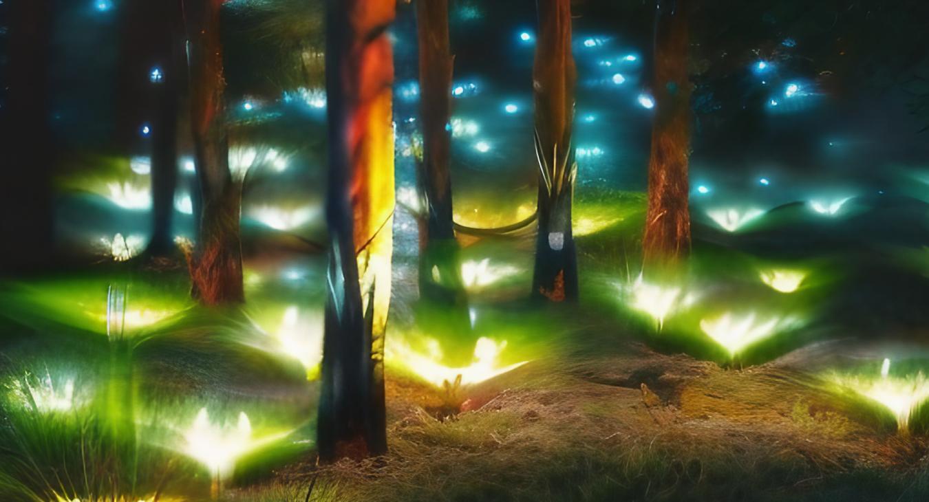 Parks in LA to be Lit with Plants which Glow in the Dark.